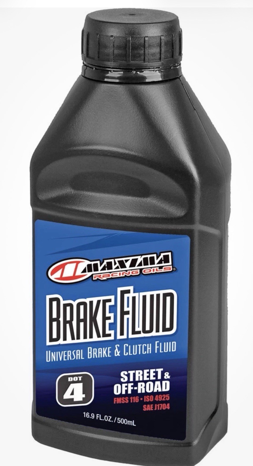 MAXIMA DOT 4 Universal Street & Off-Road Brake & Clutch Fluid Oil Lube 16.9oz