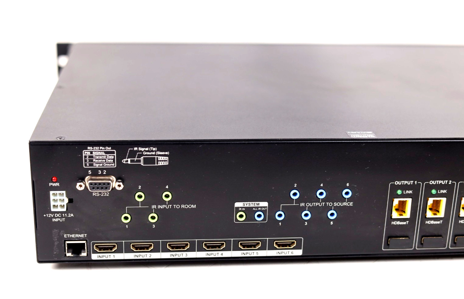 Binary B-520-MTRX-230-6x4+2 POC Enabled Matrix Switch/ Switcher u881
