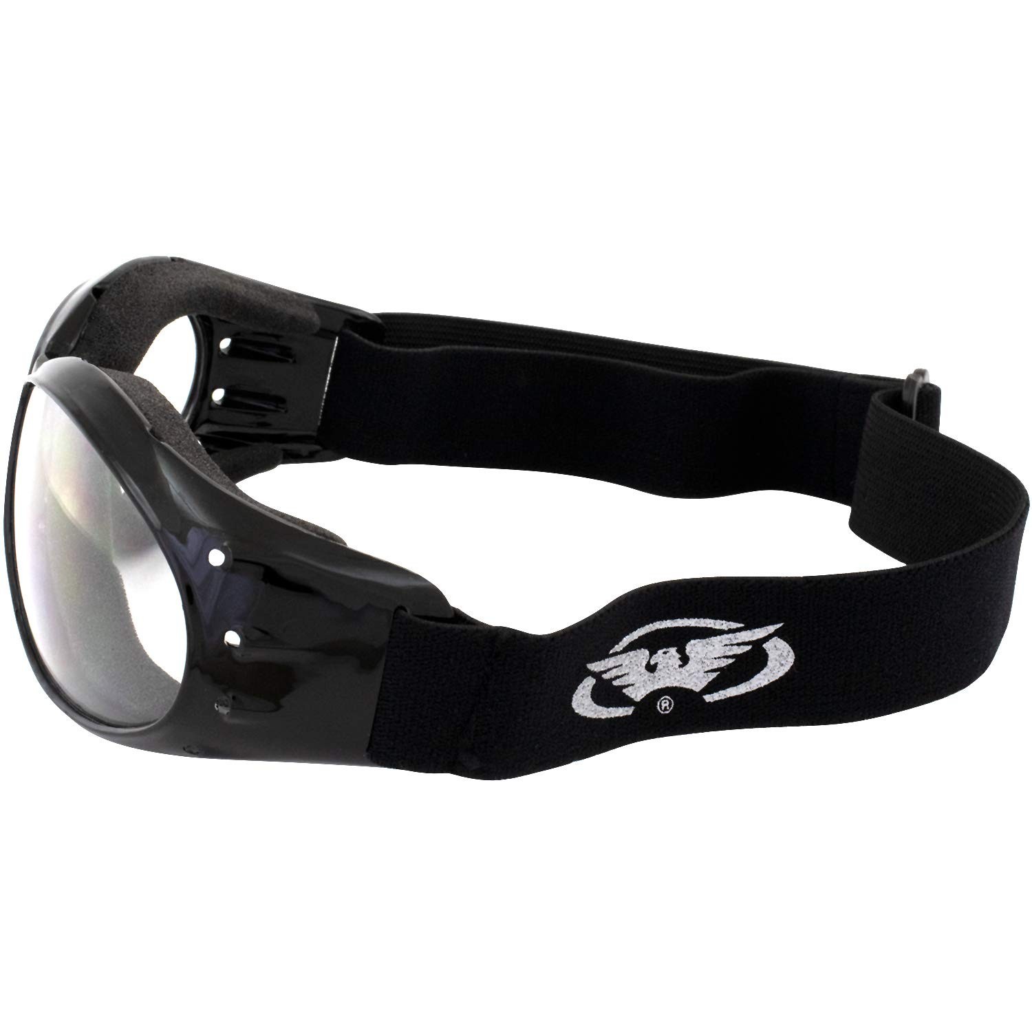 Eliminator Goggles with Micro-Fiber Pouch Clear