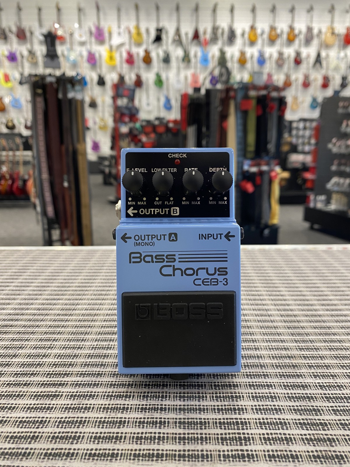 Excellent Boss CEB-3 Bass Chorus Bass Effects Pedal