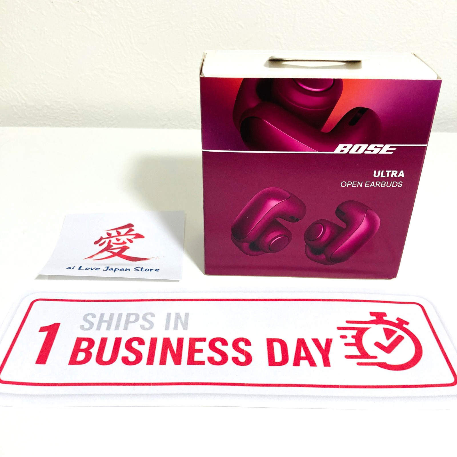 1 Day Ship Bose Ultra Open Earbuds LE Earphones Open Ear Bluetooth Deep Plum New