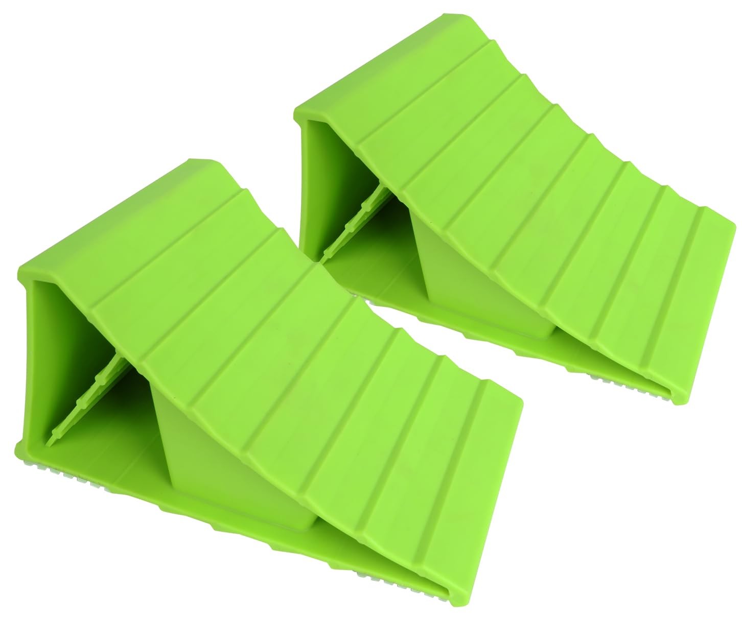 MaxxHaul High Visibility Polypropylene 8.4" x 4.75" x 4.25" - Pair, Green