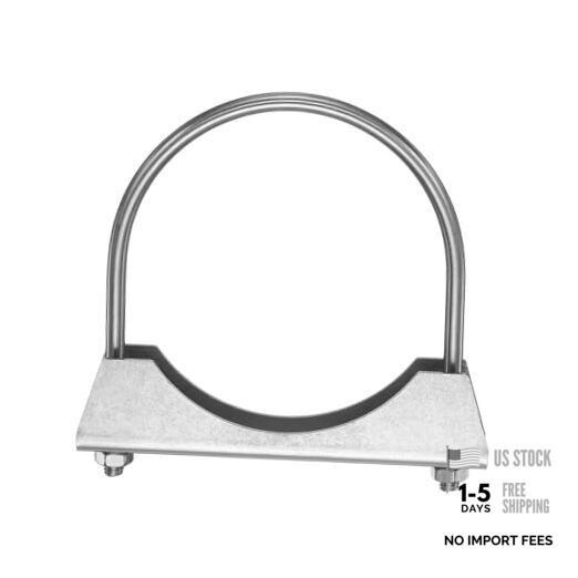 U Bolt Muffler Exhaust Clamp/4.02" 304 Stainless Steel U-Bolt Clamps 102mm