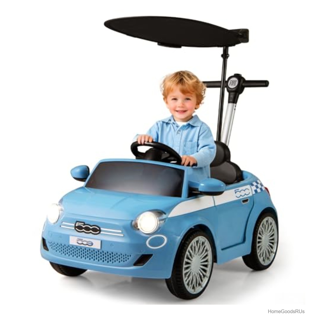Push Ride On Car 3 in 1 Baby Stroller Walking Sliding with Footrest Handle Horn