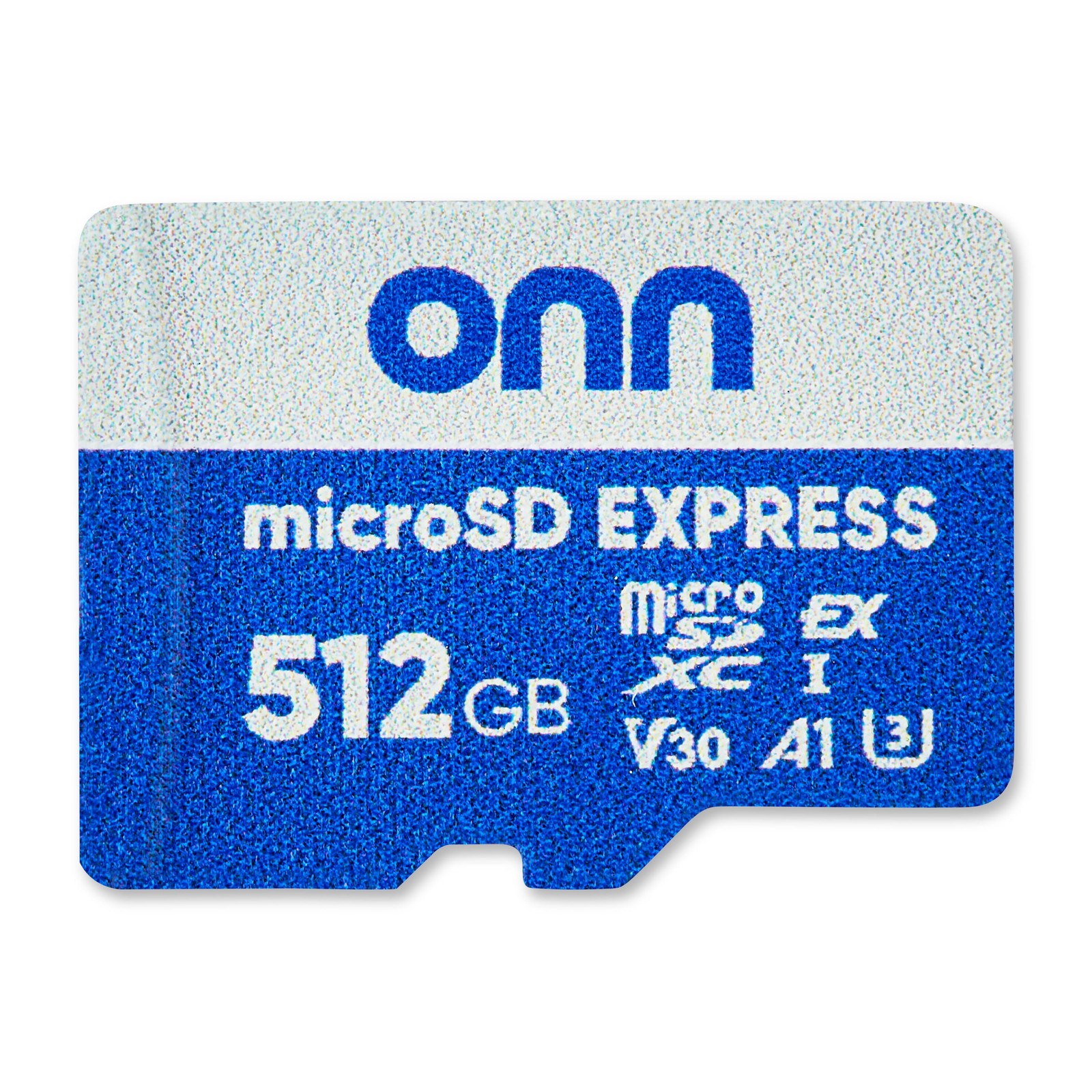 Onn 512GB MicroSDXC Express Card Gray Compatible with Nintendo Switch 2 and
