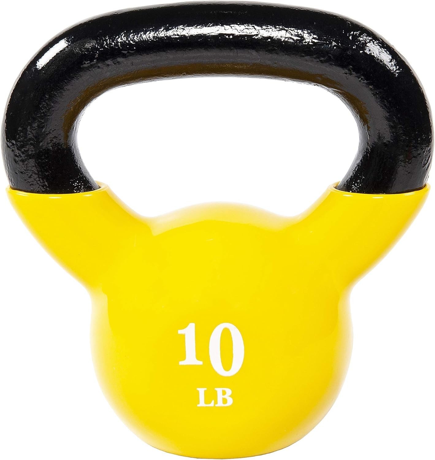 Durable Color Coated Vinyl Kettlebell for Cross Training Strength Exercises