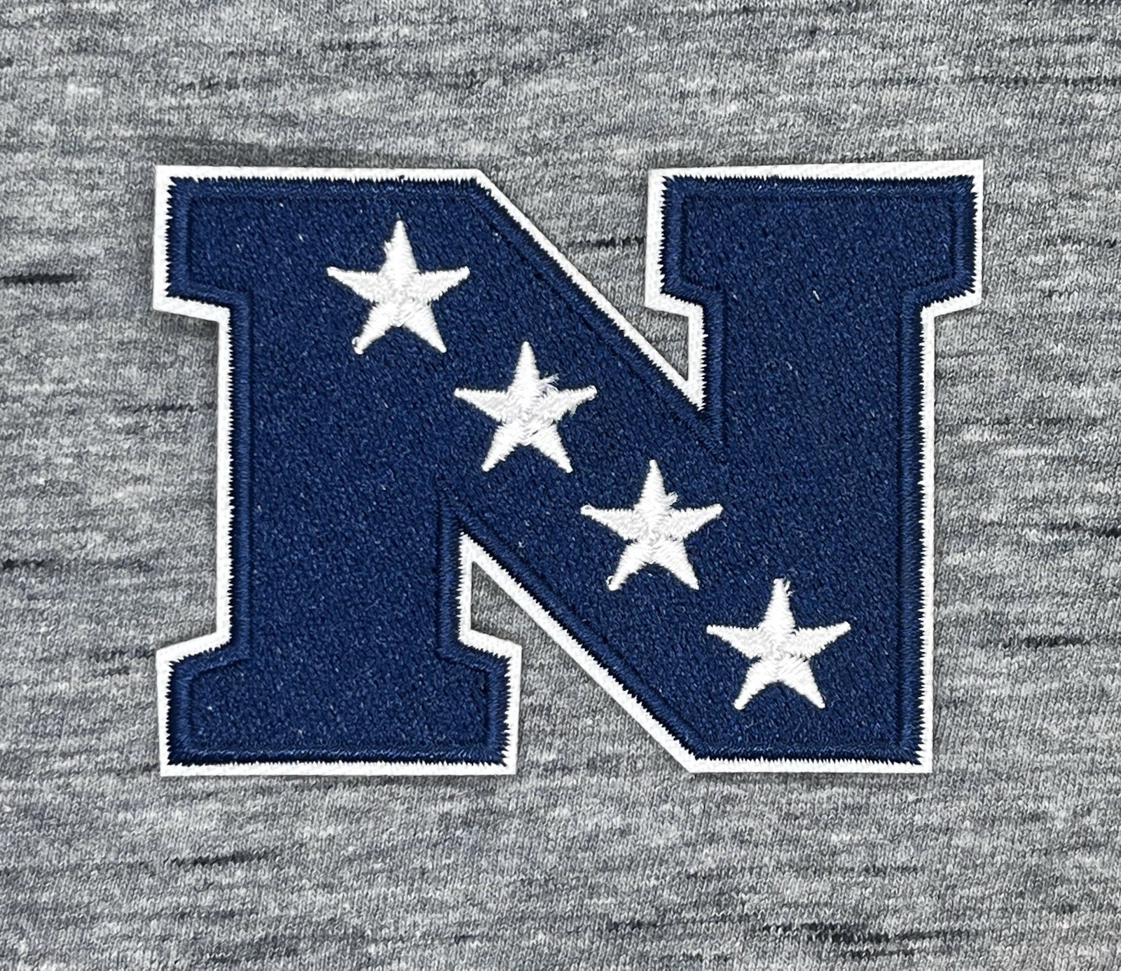 NFC EMBROIDERED IRON ON PATCH 2.00” X 3.00”  FREE SHIPPING