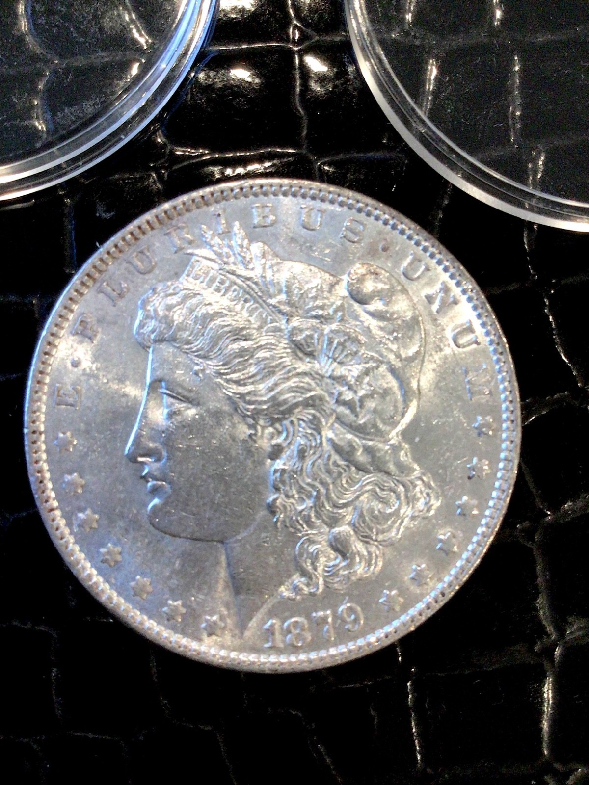 Rare 1879 Morgan Silver Dollar Uncirculated +