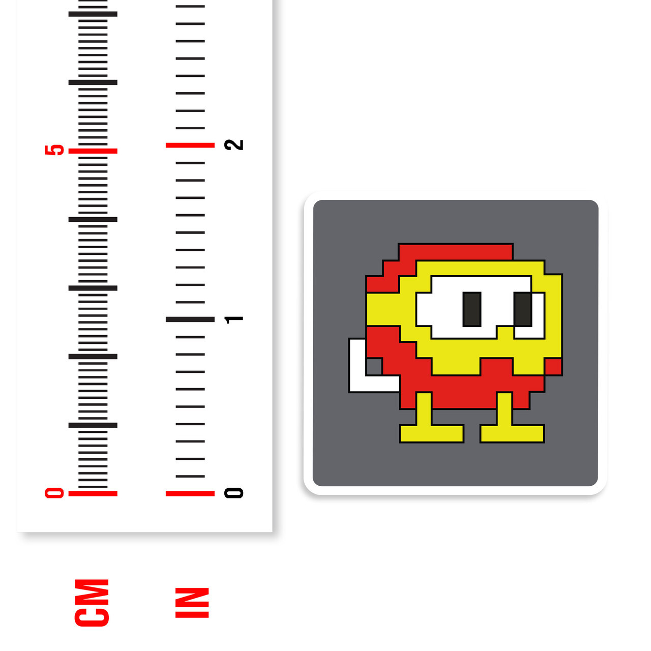 Dig Dug Mini Sticker