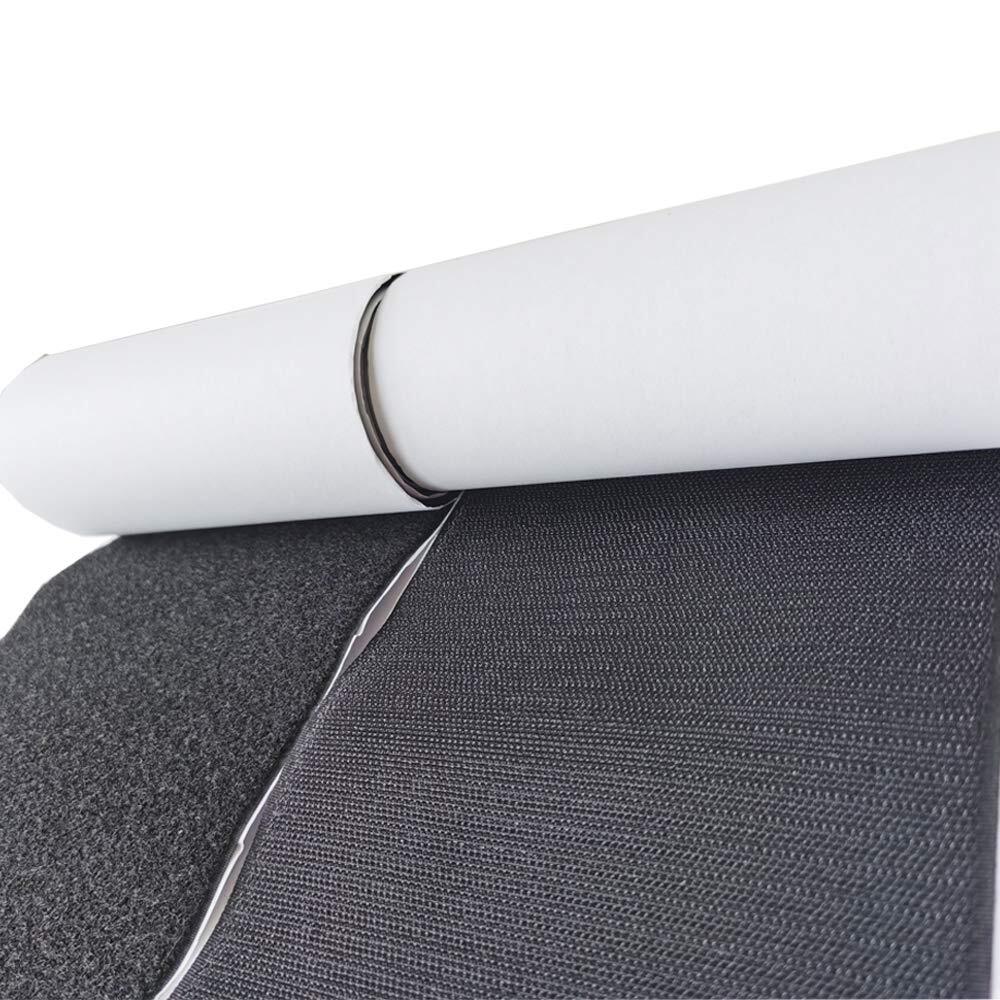 6 Inch Width Self Adhesive Hook And Loop Fastening Tape Heavy Duty Strips 1 Yard