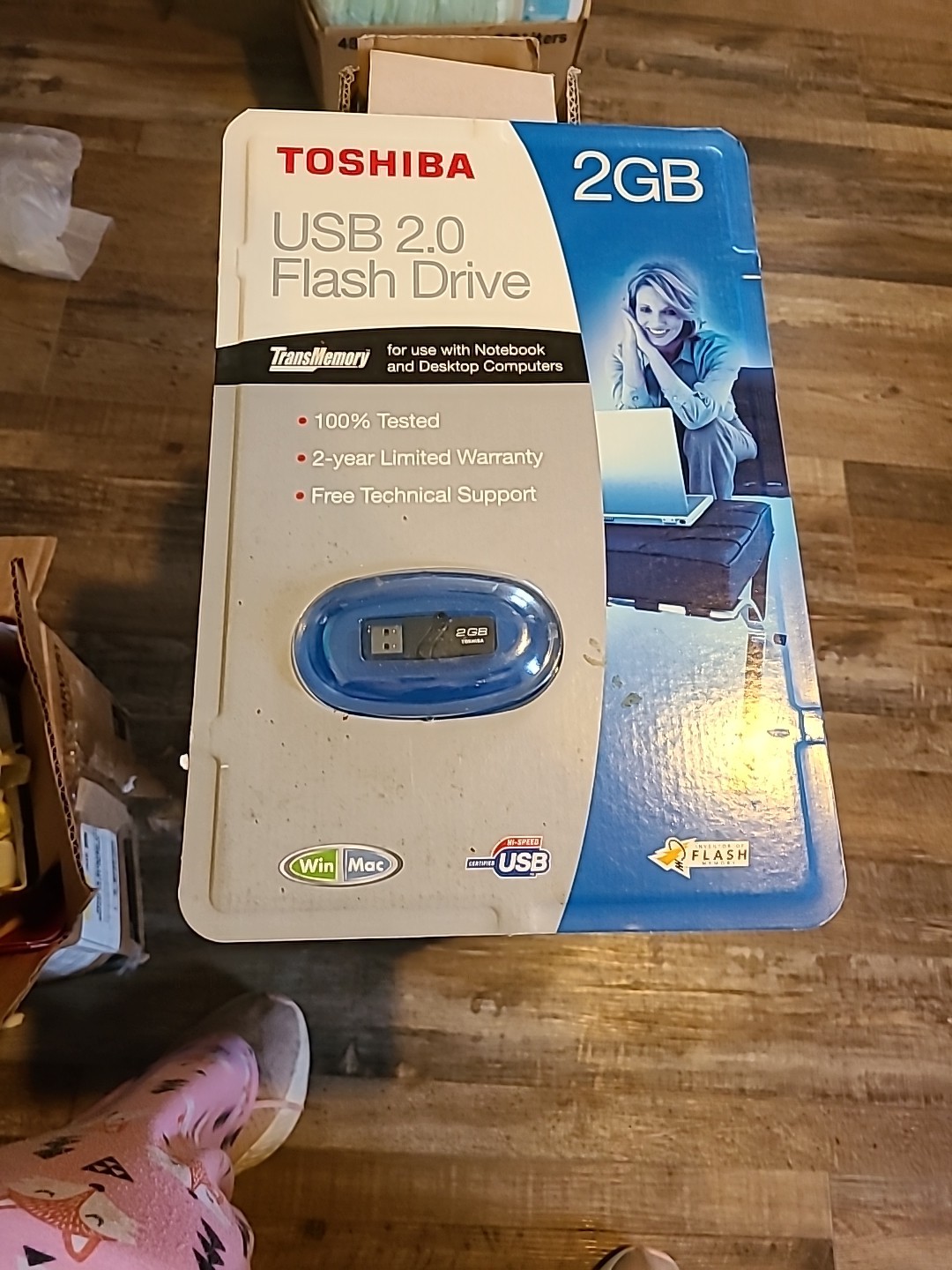 Toshiba USB 2.0 Flash Drive 2Gb Black