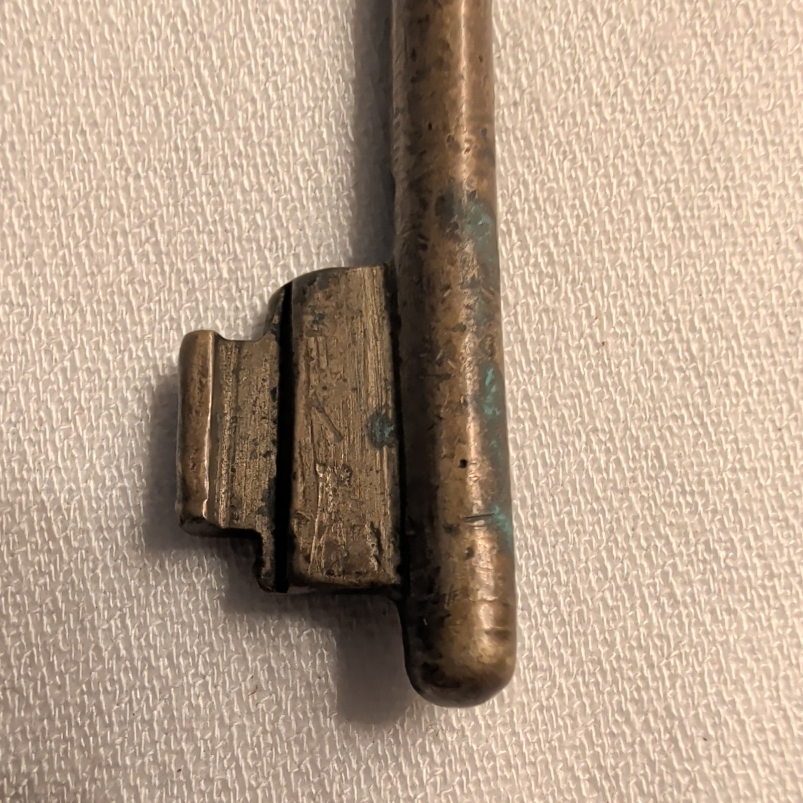 Vintage Brass Skeleton Key, 4.5 inches