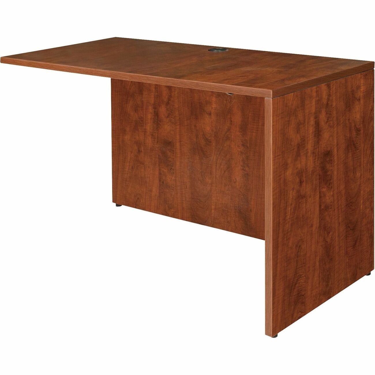 Lorell LLR69423 Return Shell 35"W x 24"D x 29.5"H Cherry