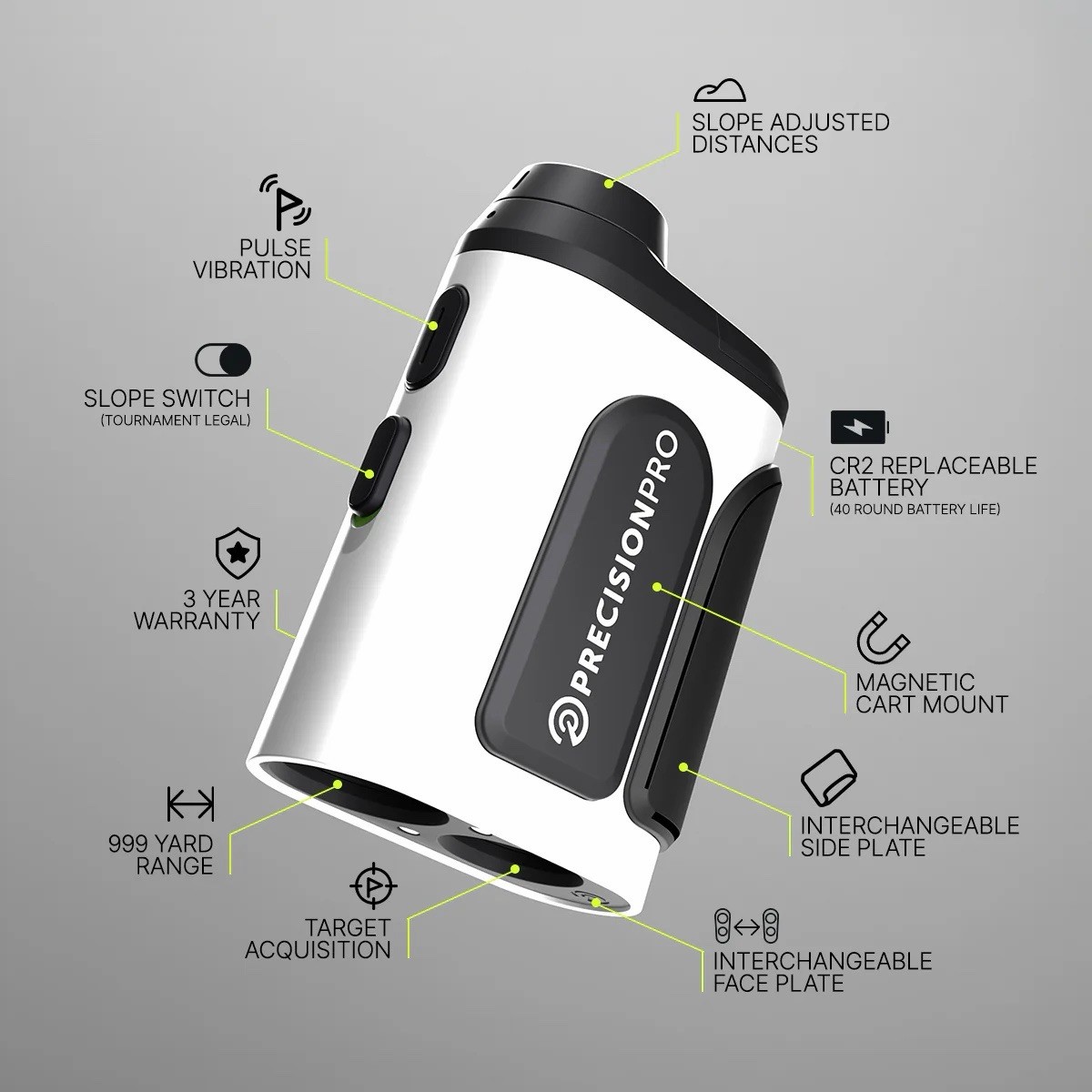 PRECISION PRO NX10 slope rangefinder