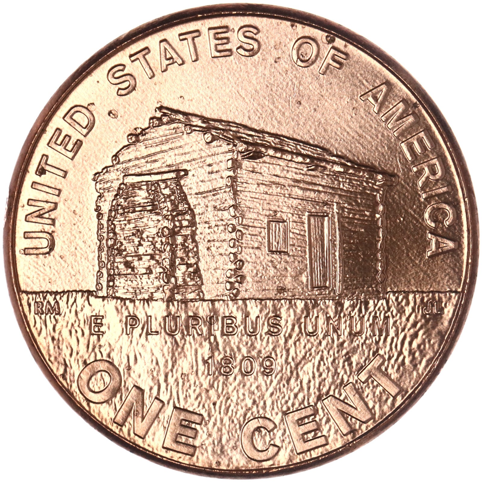 2009 Lincoln Log Cabin Early Childhood Cent #1 Choice BU Penny
