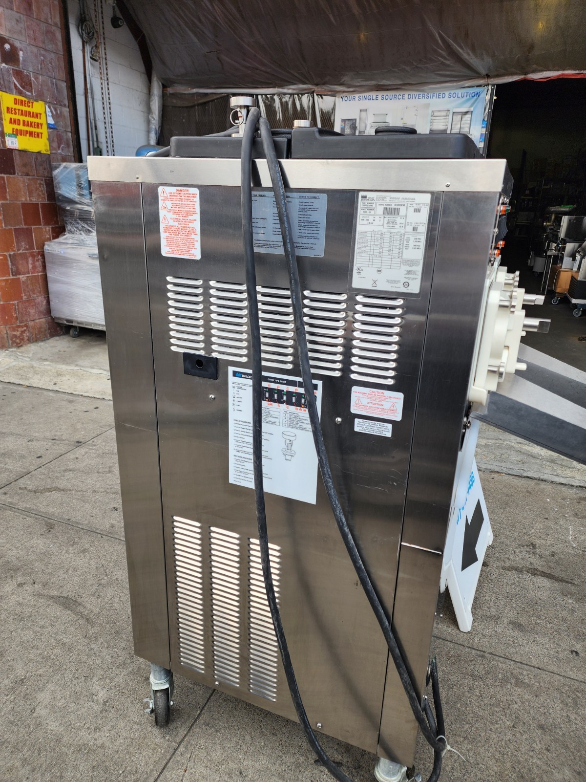 Taylor C002 2021 Continuous Dispensing Batch Freezer Tested by In house tech