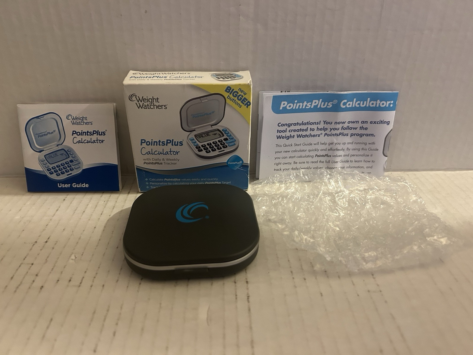 Weight Watchers calculator PointsPlus BIG BUTTON NAC-5A Daily Weekly Tracker