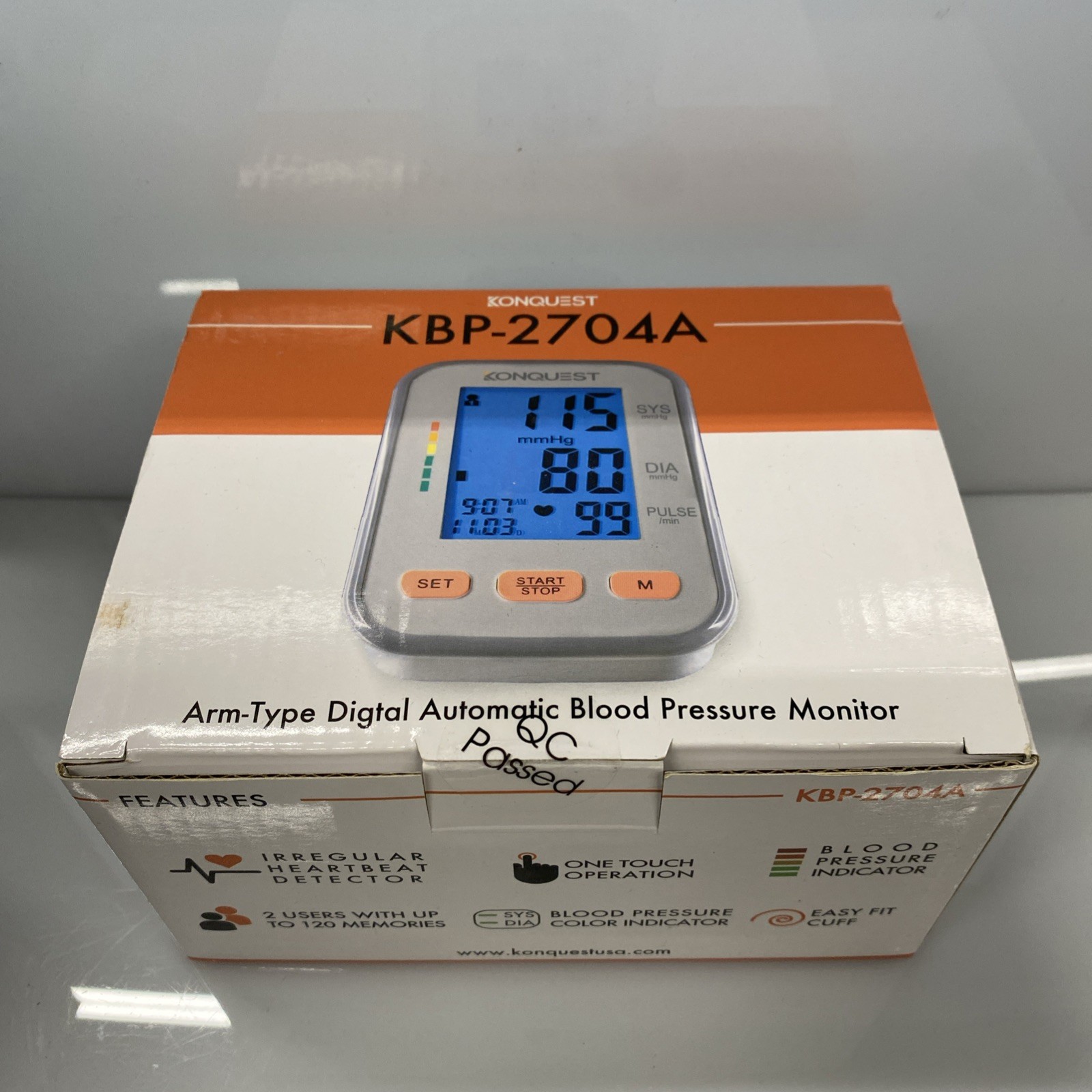 Konquest KBP-2704A Digital Blood Pressure Monitor - New In Box