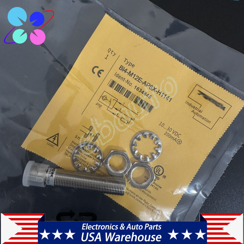 New Inductive Proximity Sensor For Turck Bi4-M12E-AP6X-H1141 Bi4M12EAP6XH1141