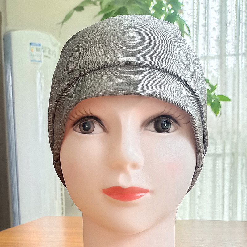 Anti Radiation Hat Silver Fiber Electromagnetic Wave Rfid Shielding Emf Liner