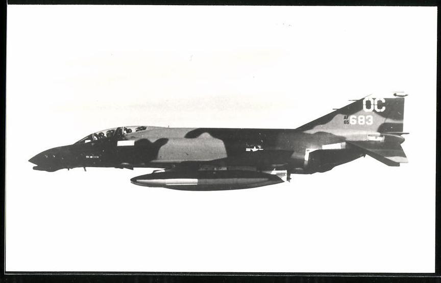 Photography Aircraft McDonnell F-4 Phantom of the USAF, 65OC-683