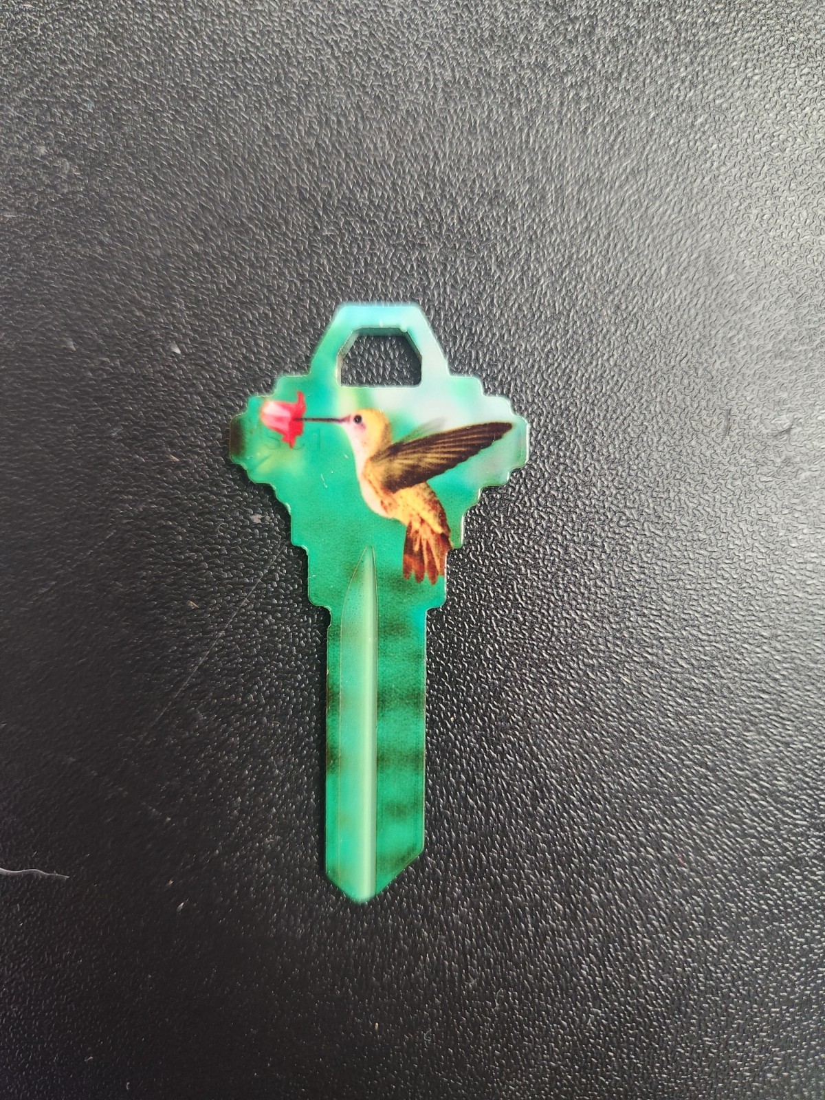 HUMMINGBIRD PRINTED #2 SCHLAGE SC1 KEYBLANK - READ DETAILS BELOW
