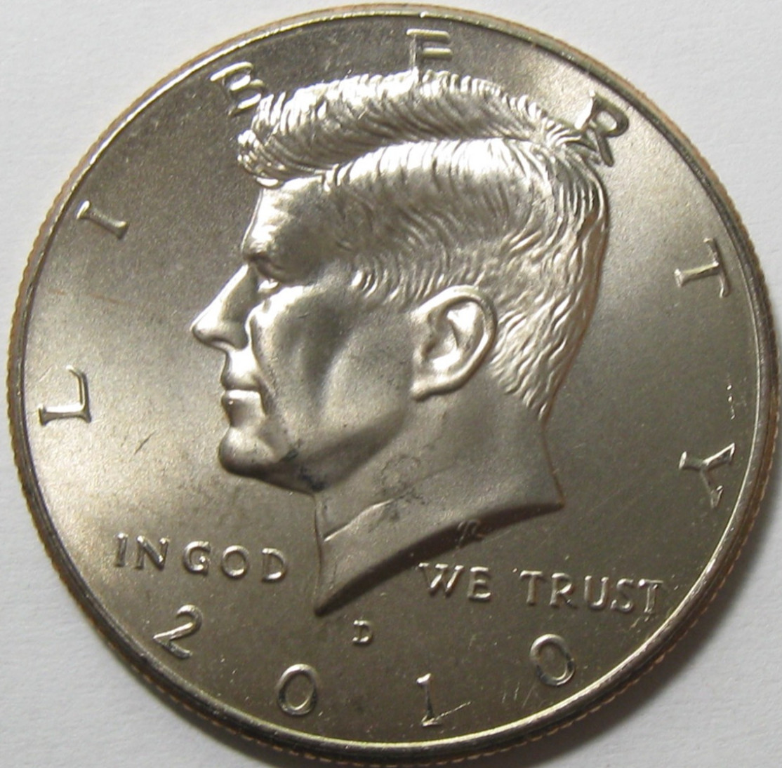 BU Uncirculated 2010-D Kennedy Half Dollar - #233-14