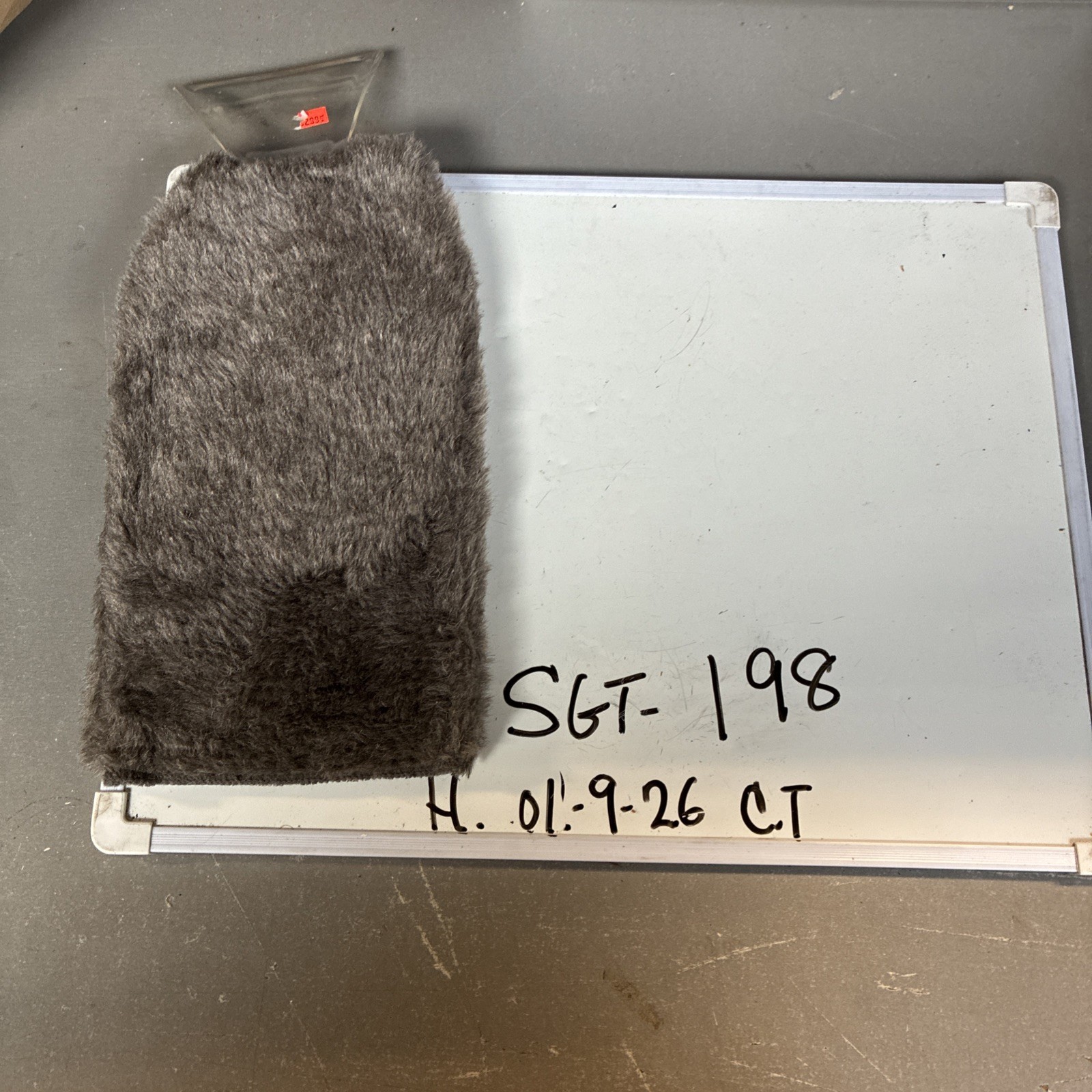 Vintage Attex Brand Frosty Ice Scraper in a Fur Mitt, in original package