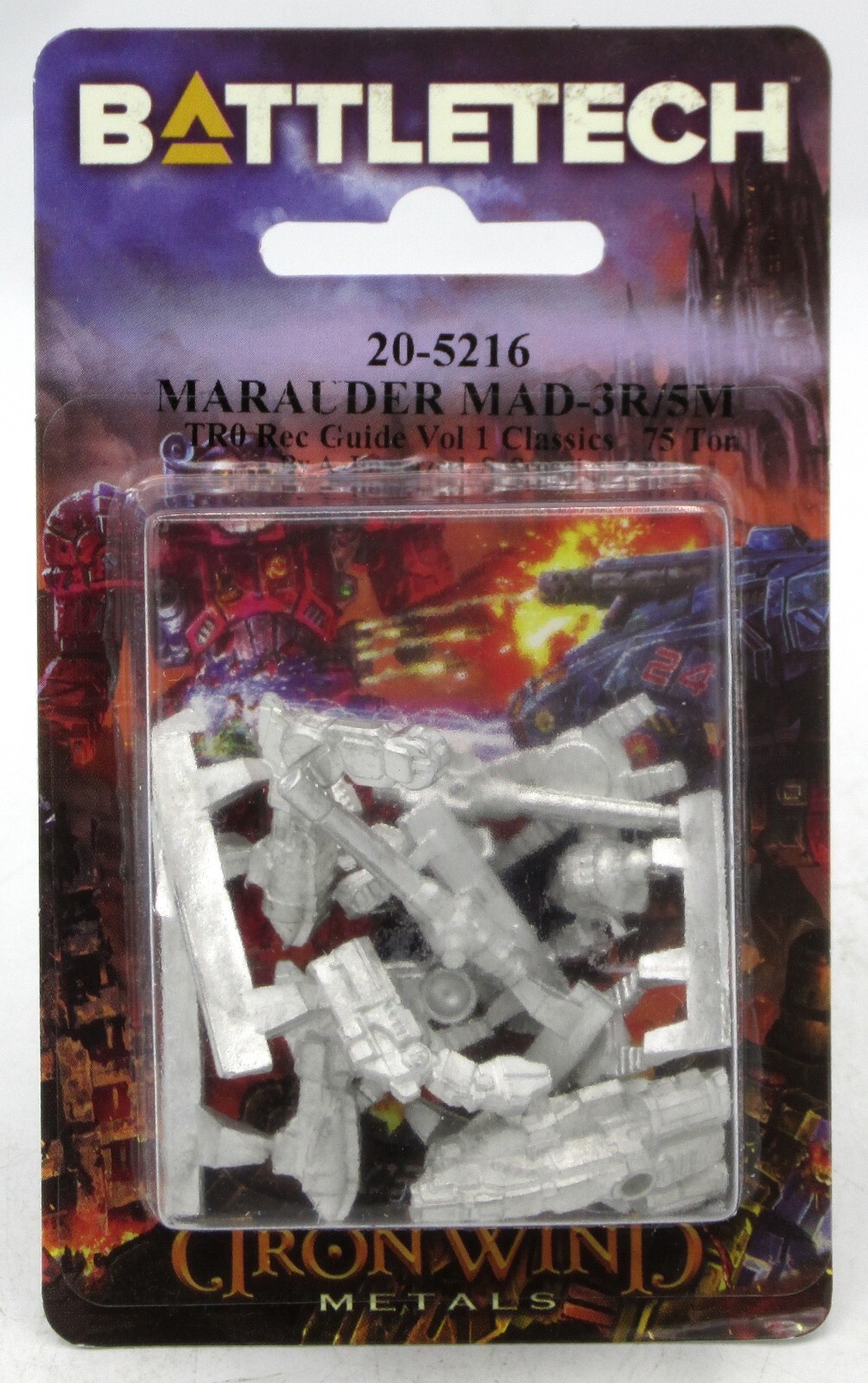 Battletech 20-5216 Marauder MAD-3R/5M (Recognition Guide Vol 1 Classics) Mech