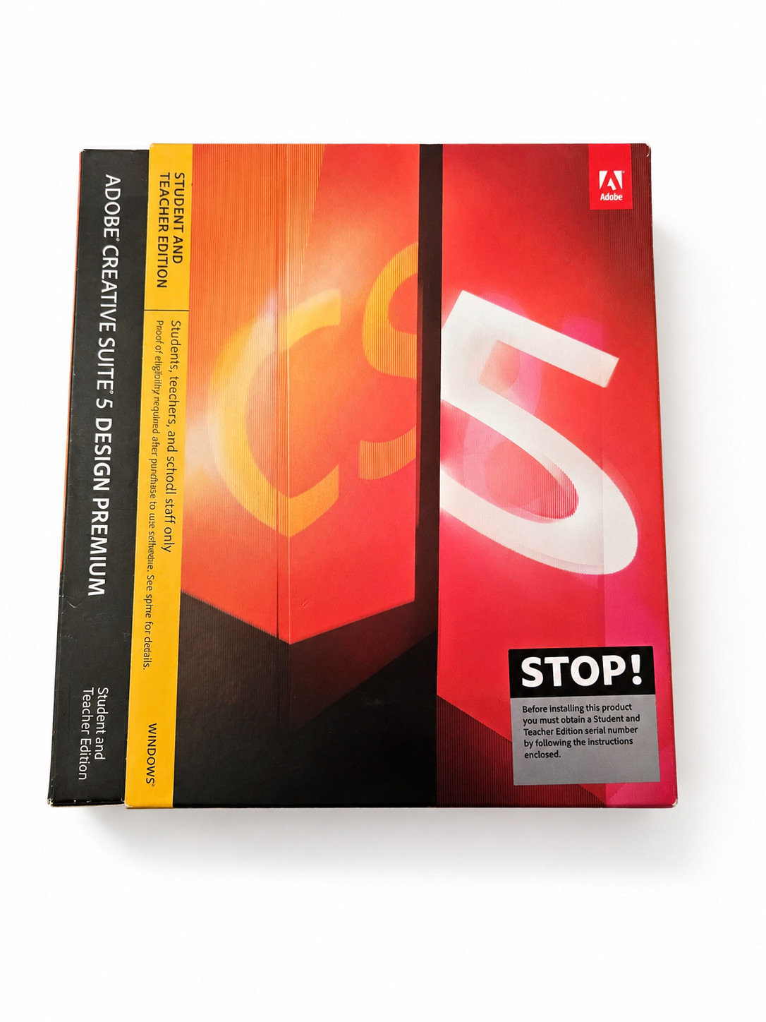 Adobe Creative Suite 5 Design Premium Windows CS5 Student & Teacher Key Included