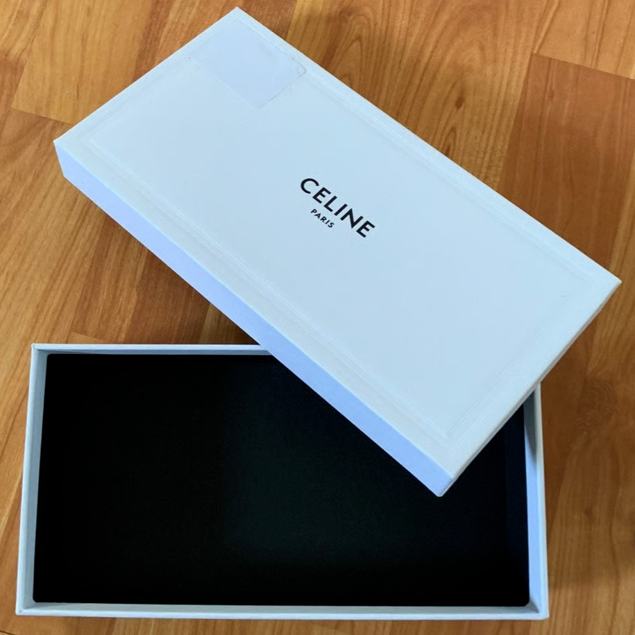 BRAND NEW CELINE PARIS AUTHENTIC WHITE CARDBOARD BOX 9" X 4.75" X 2.25"﻿ ITALY!
