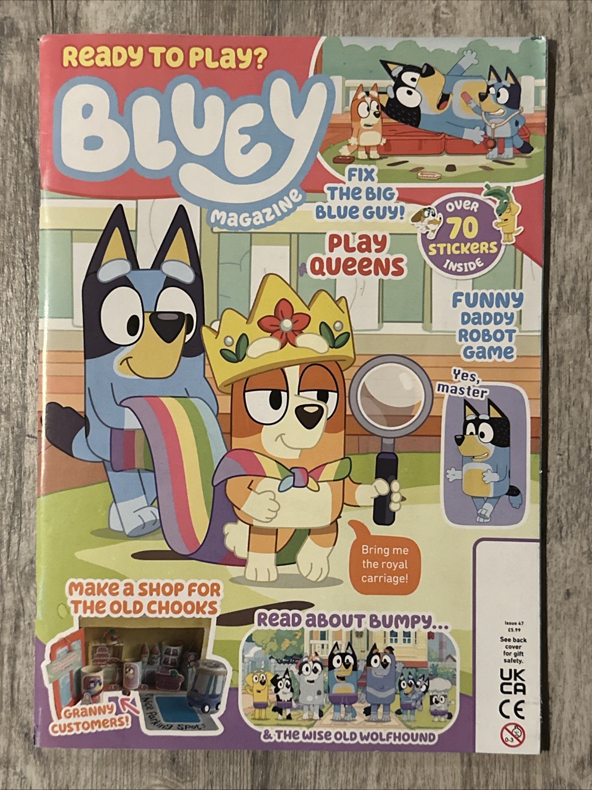 Bluey Magazine Issue 47 Ready To Play