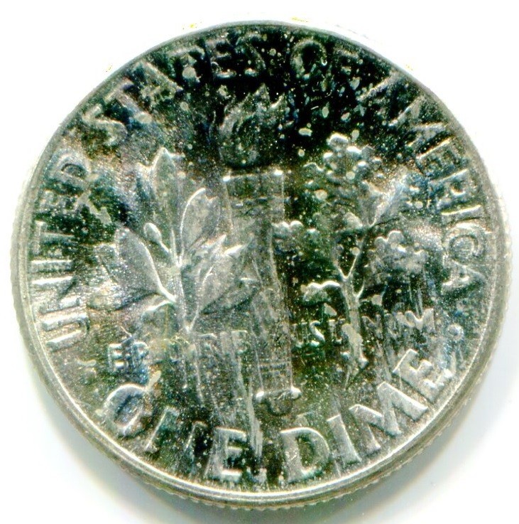 1958 Silver Roosevelt Dime !! Mint State !!