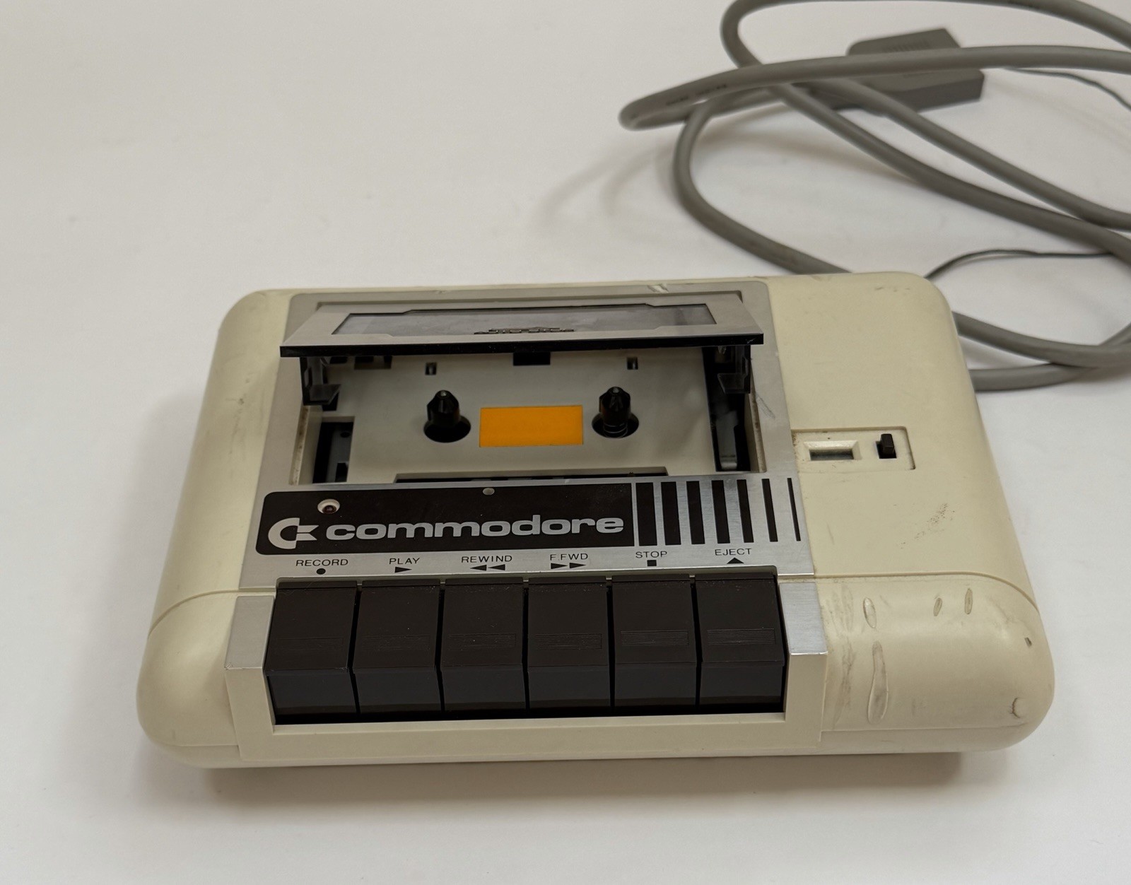 VINTAGE Commodore 64 Datassette 1530 Model C2N Cassette Unit Computer Accessory