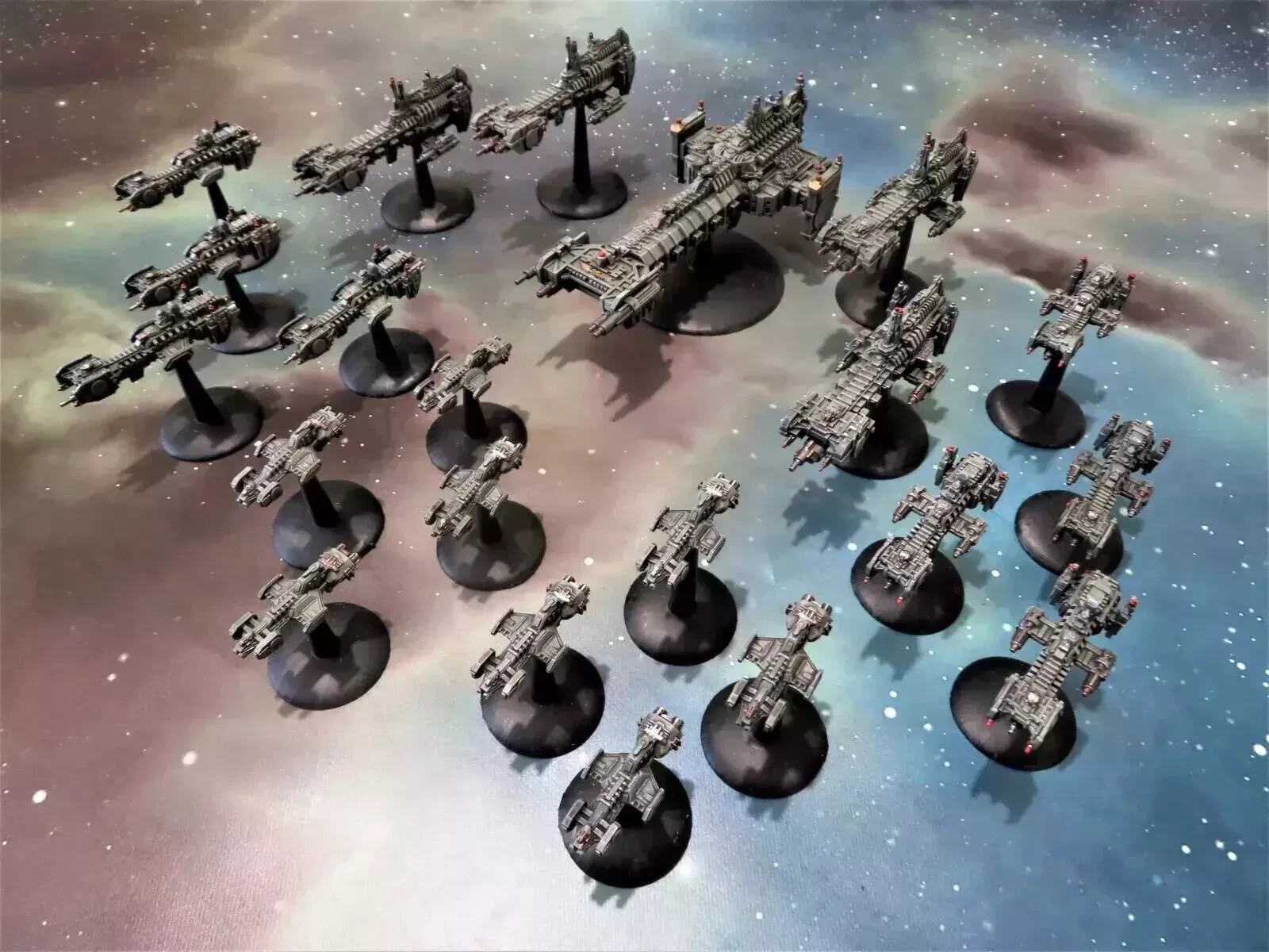 Marine Annihilation Fleet (21 pieces) - Compatible with Battlefleet Gothic