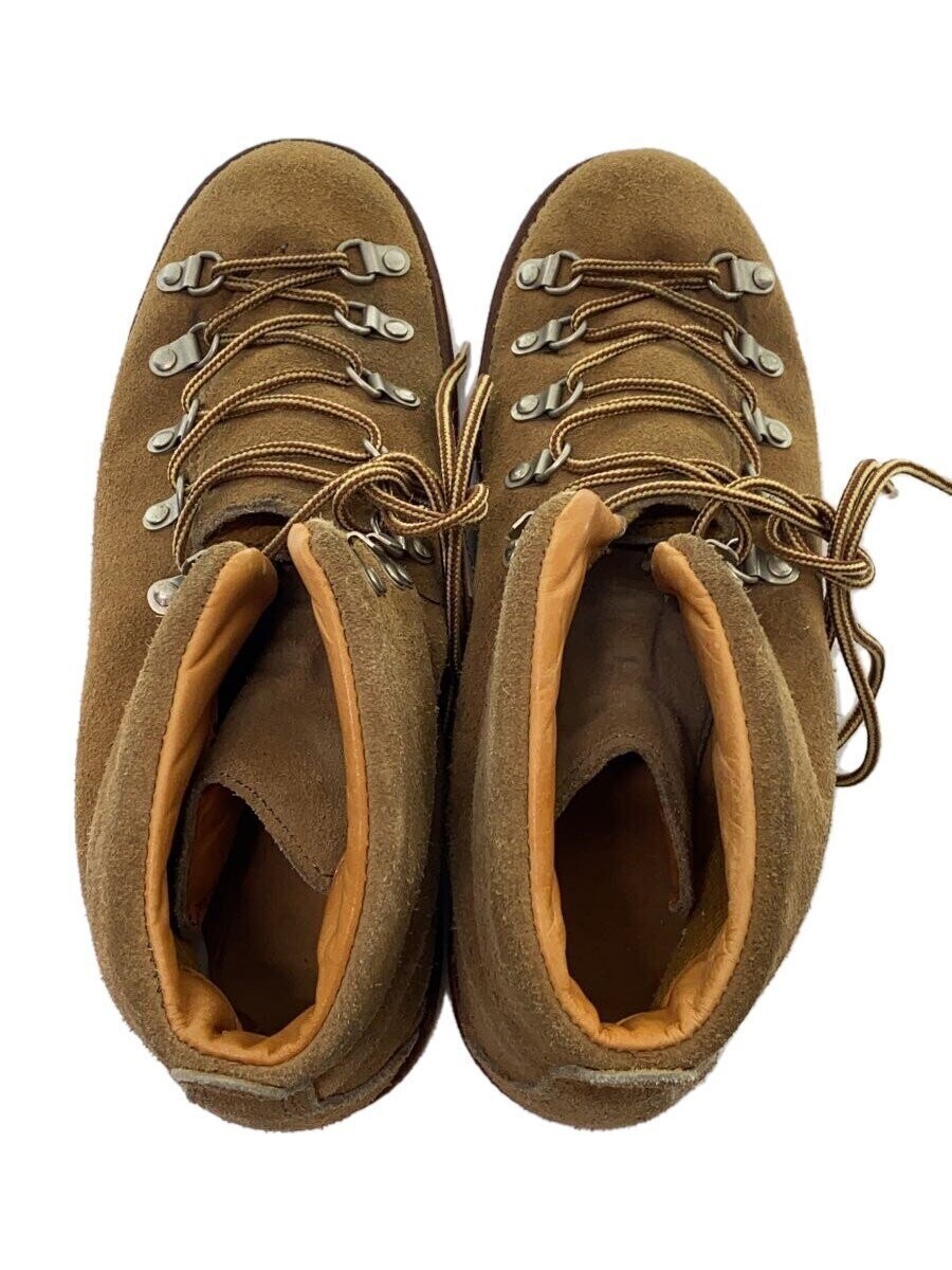 Lace-Up Boots/Us8.5/Beg/Suede 3544