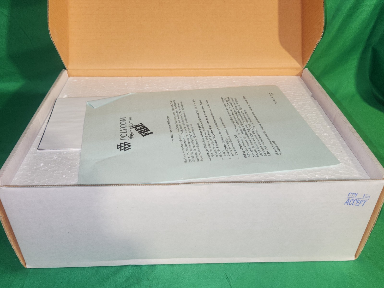 Polycom ViewStation ISDN ST NA16A Video Conferencing NIB
