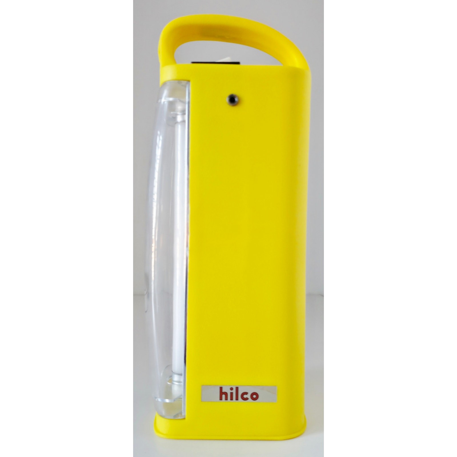 VINTAGE *NEW* 1970's  Battery Operated Fluorescent Lantern Outdoor - Yellow