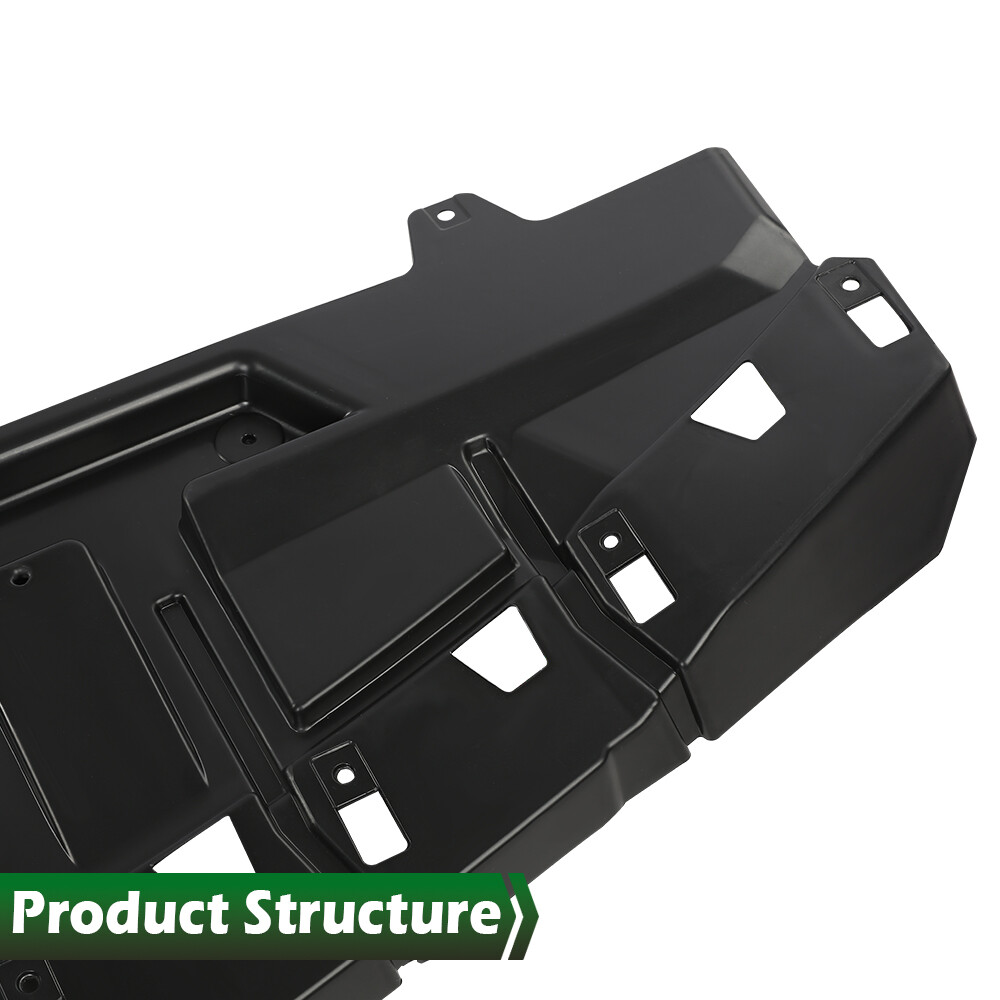 Fit For 2016-2019 Chevrolet Malibu Front Engine Splash Shield Under Cover Black