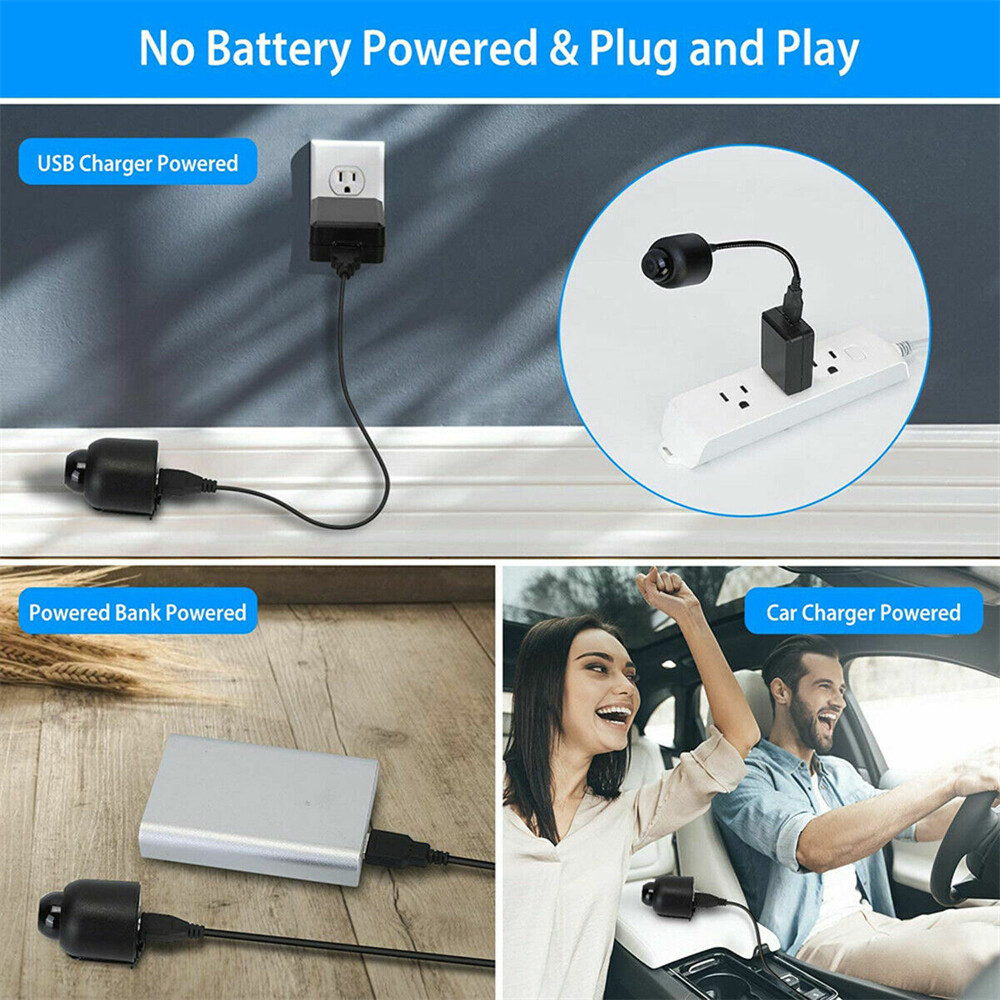 1080P HD Mini Camera Motion Detection Camcorder Night Vision Home Security Cam