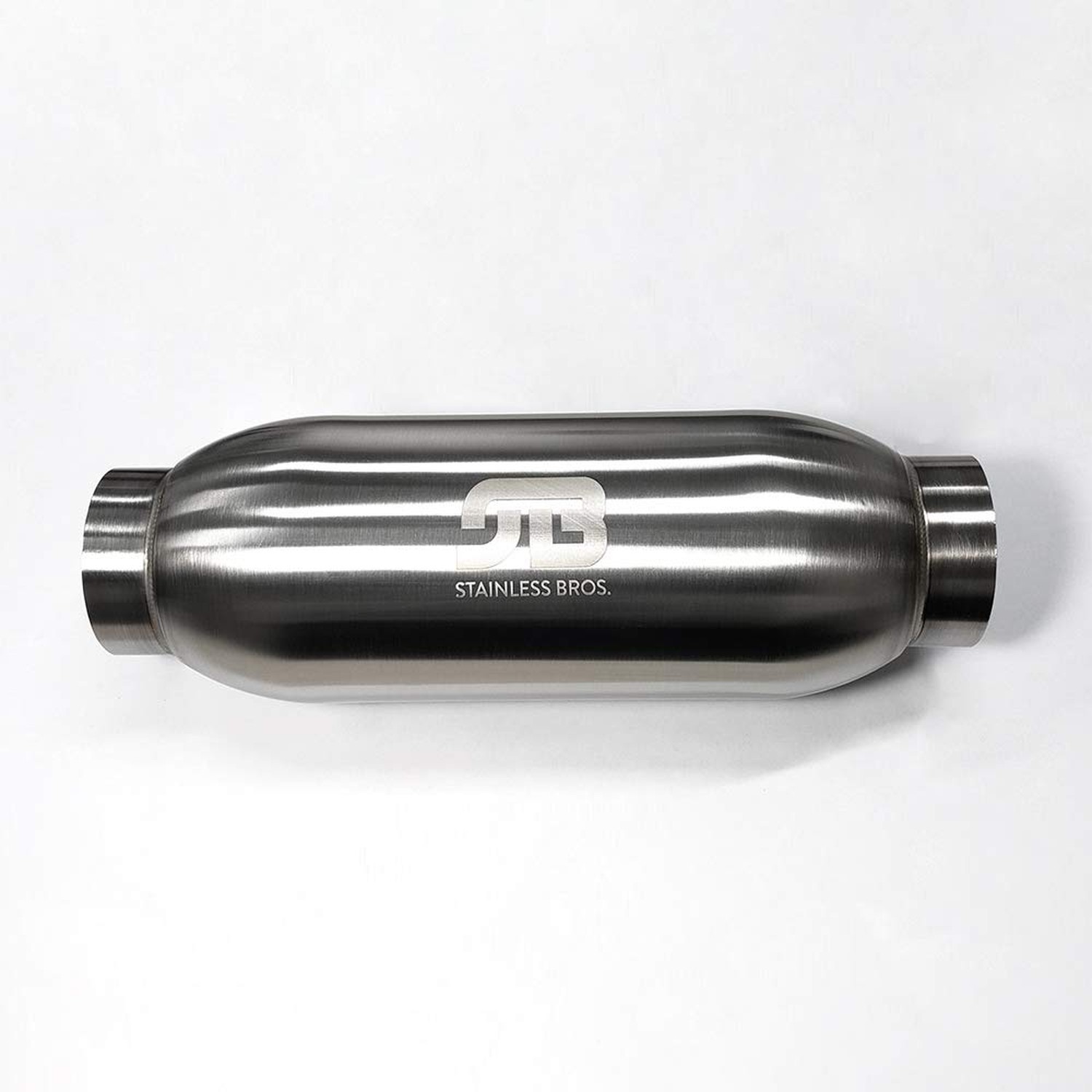 3" Stainless Bullet/Bottle Style Resonator 18 Inch Length - SS304 (3" x 18" O...