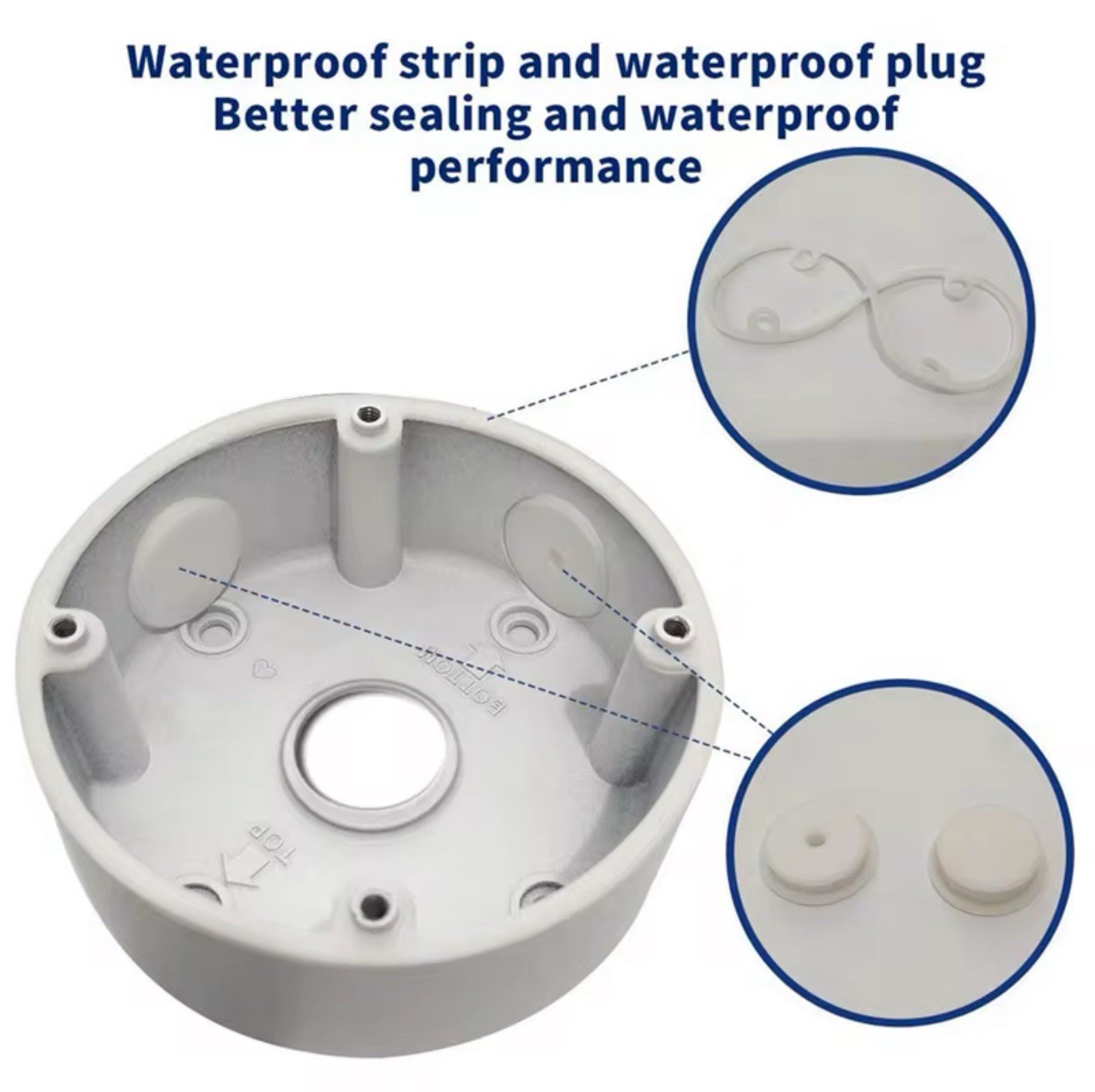 Security Camera Junction Box Weatherproof Mounting Aluminium