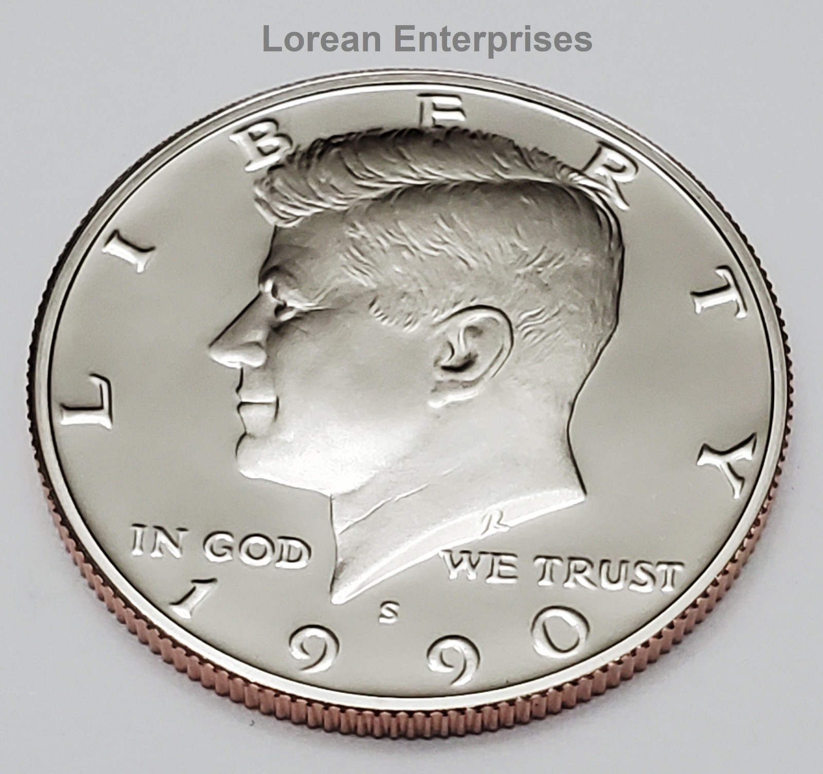 1990 S Kennedy Half Dollar CLAD ✼PROOF✼
