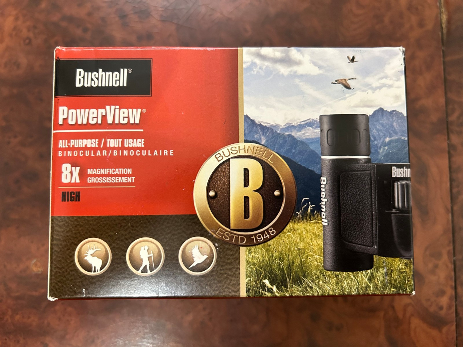 Bushnell PowerView Binoculars 8x21 (Model 132514)