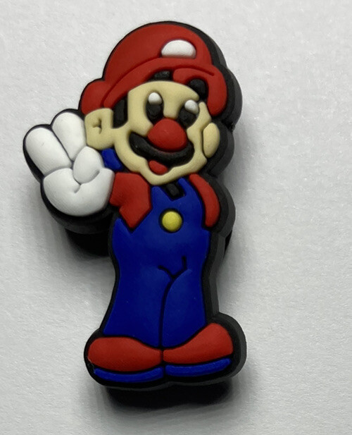 Super Mario Bros Themed Shoe Charms, Jibbitz for Crocs *New* 1pc Free Ship Mario