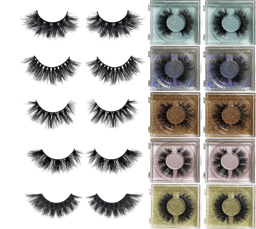 Mink Lashes Bulk Ninglash 10 Pack False Eyelashes