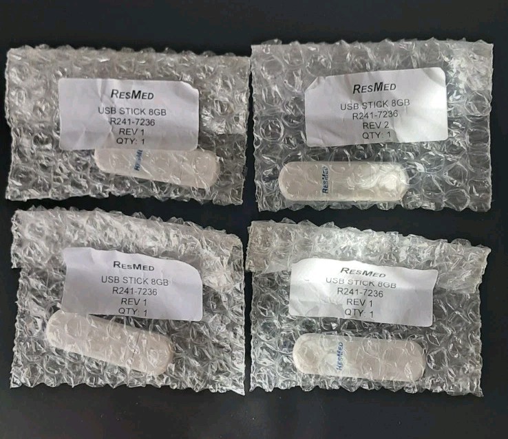 ResMed USB Stick 8GB R241-7236 Lot Of 4 New
