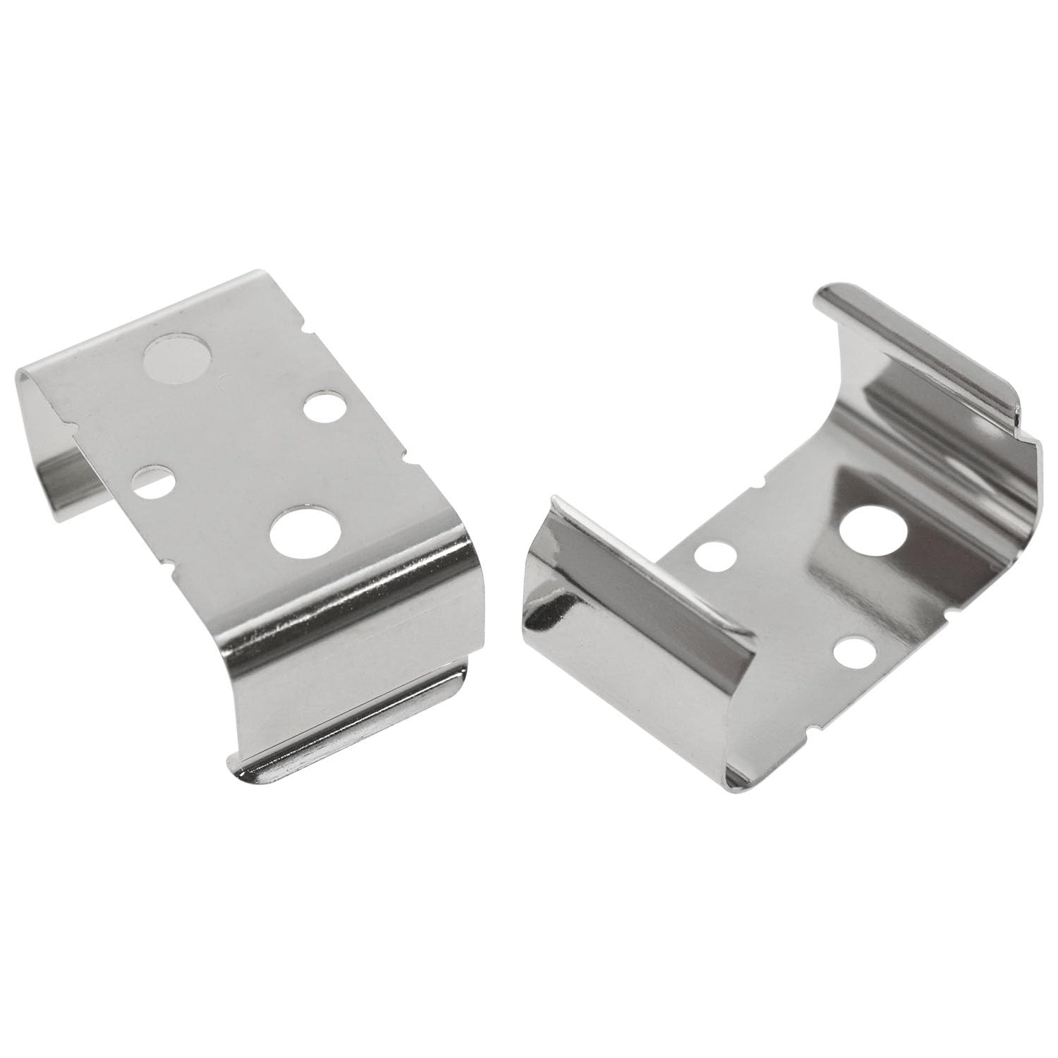 VAKTOK-4PCS Metal 9-Volt Battery Support clamp AA Double Silver