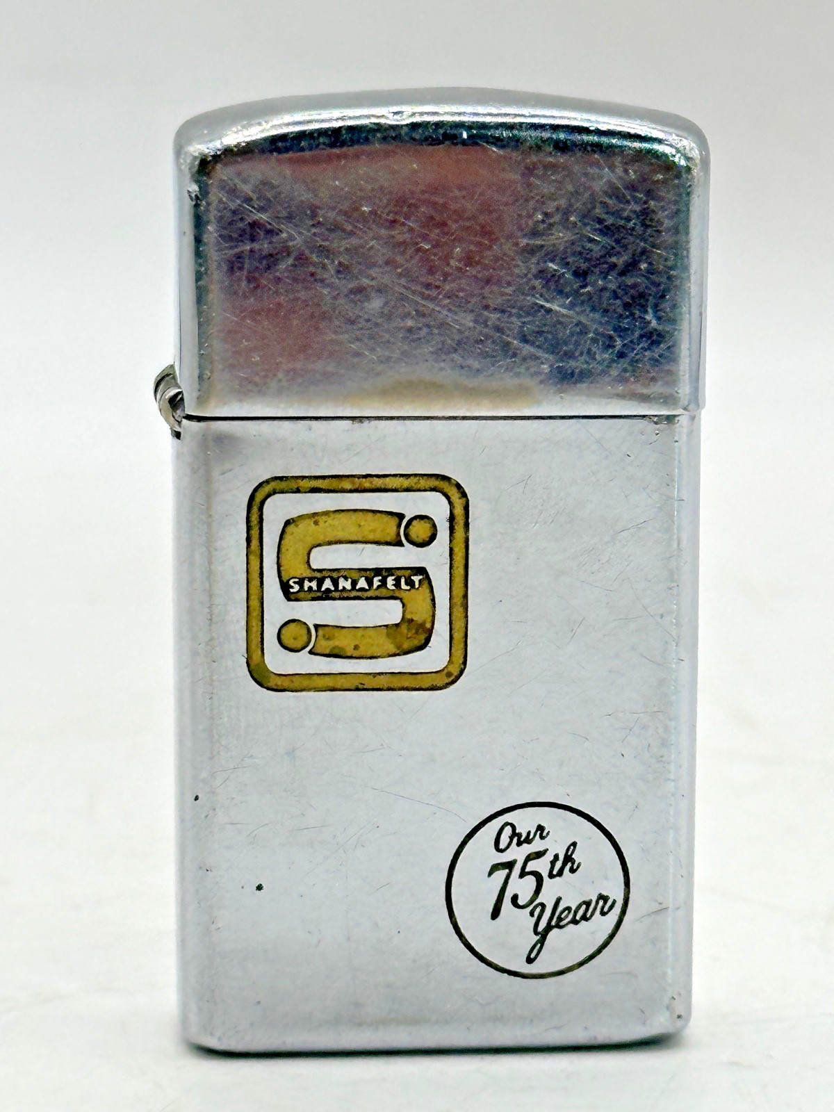 Vintage Zippo Lighter Shanafelt Our 75th Year