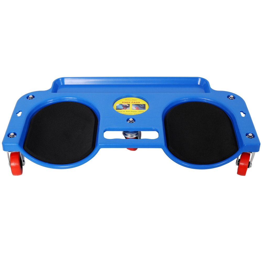 Rolling Knee Creeper with Tool Tray, 360° Casters & Padded Comfort